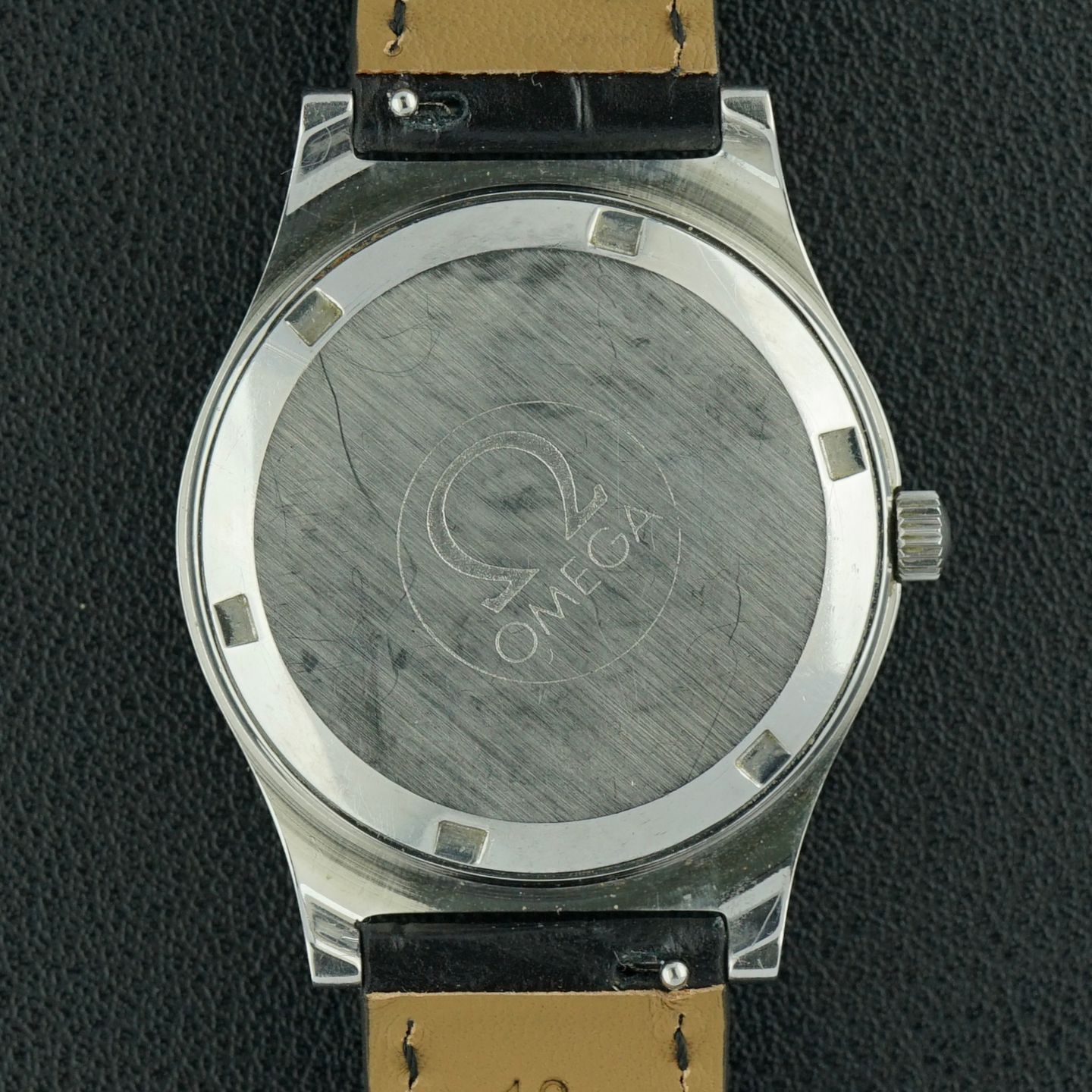 Omega Genève 166.0168 (1974) - White dial 36 mm Steel case (3/8)