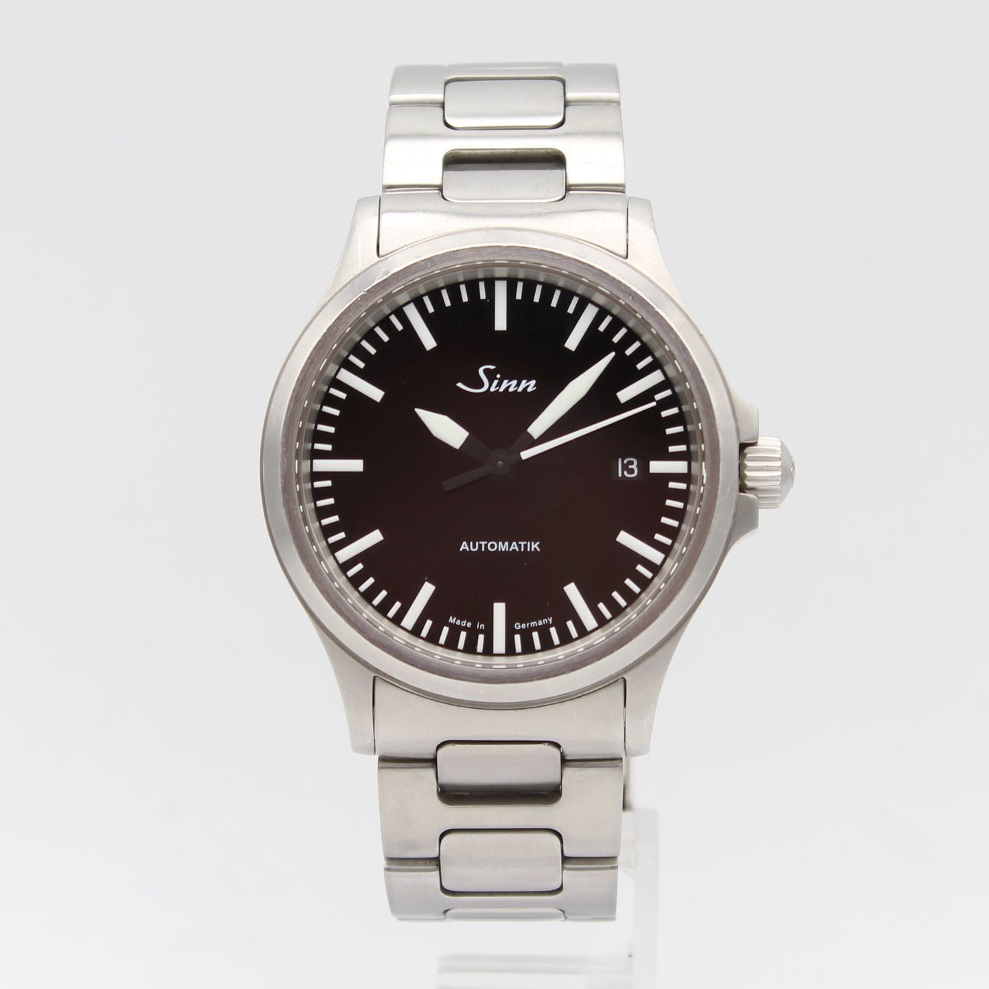 Sinn 556 556.01 (2012) - Zwart wijzerplaat 39mm Staal (1/8)