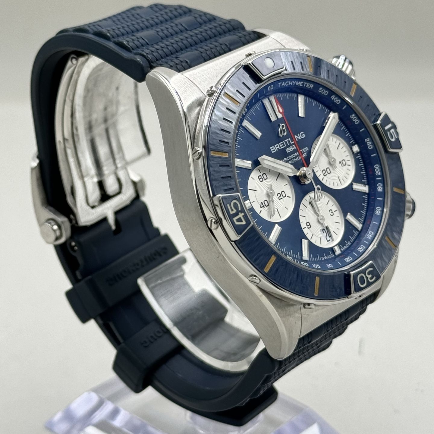 Breitling Chronomat AB0136161C1S1 (2022) - Blauw wijzerplaat 44mm Staal (2/8)