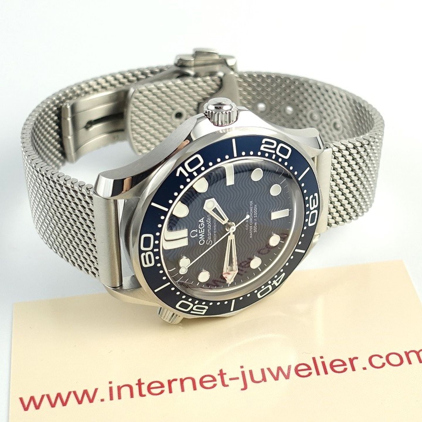 Omega Seamaster Diver 300 M 210.30.42.20.03.002 (2024) - Blue dial 42 mm Steel case (2/8)