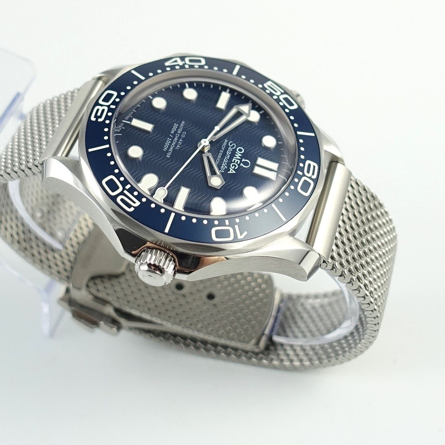 Omega Seamaster Diver 300 M 210.30.42.20.03.002 (2024) - Blue dial 42 mm Steel case (3/8)