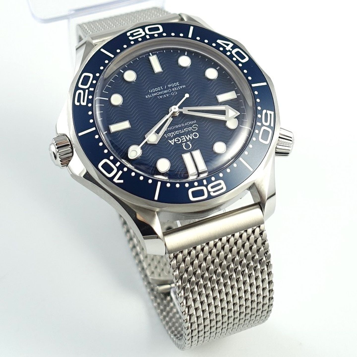 Omega Seamaster Diver 300 M 210.30.42.20.03.002 (2024) - Blue dial 42 mm Steel case (4/8)