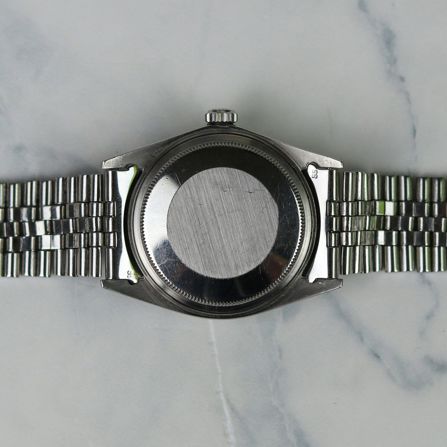 Rolex Datejust 1603 (1970) - Silver dial 36 mm Steel case (3/4)
