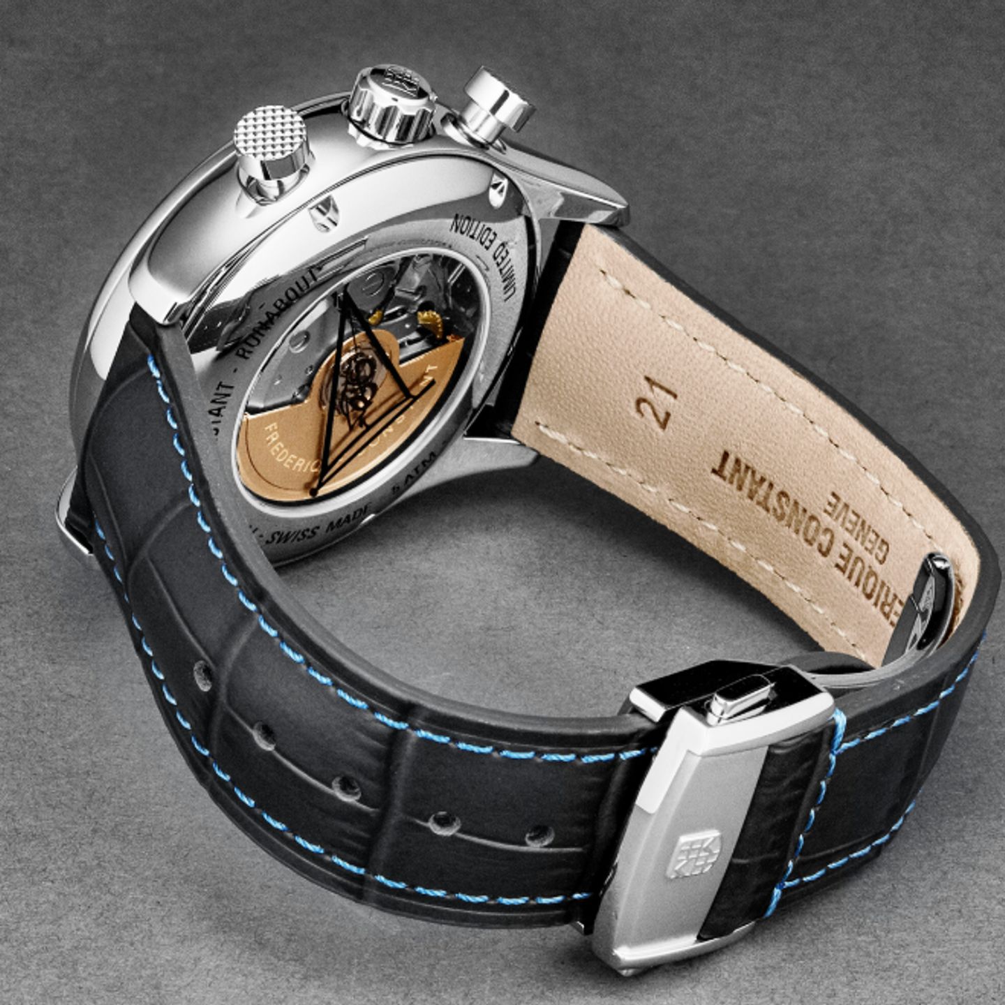 Frederique Constant Runabout Chronograph FC-392RMG5B6 - (3/4)