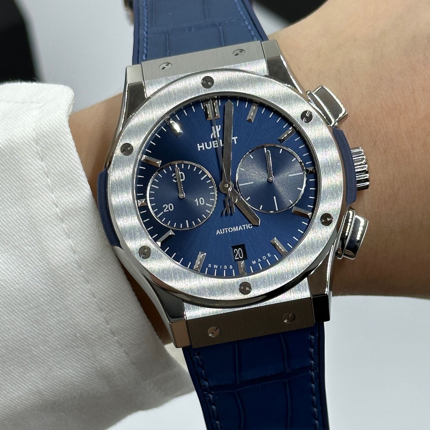 Hublot Classic Fusion Blue 521.nx.7170.lr - (8/8)