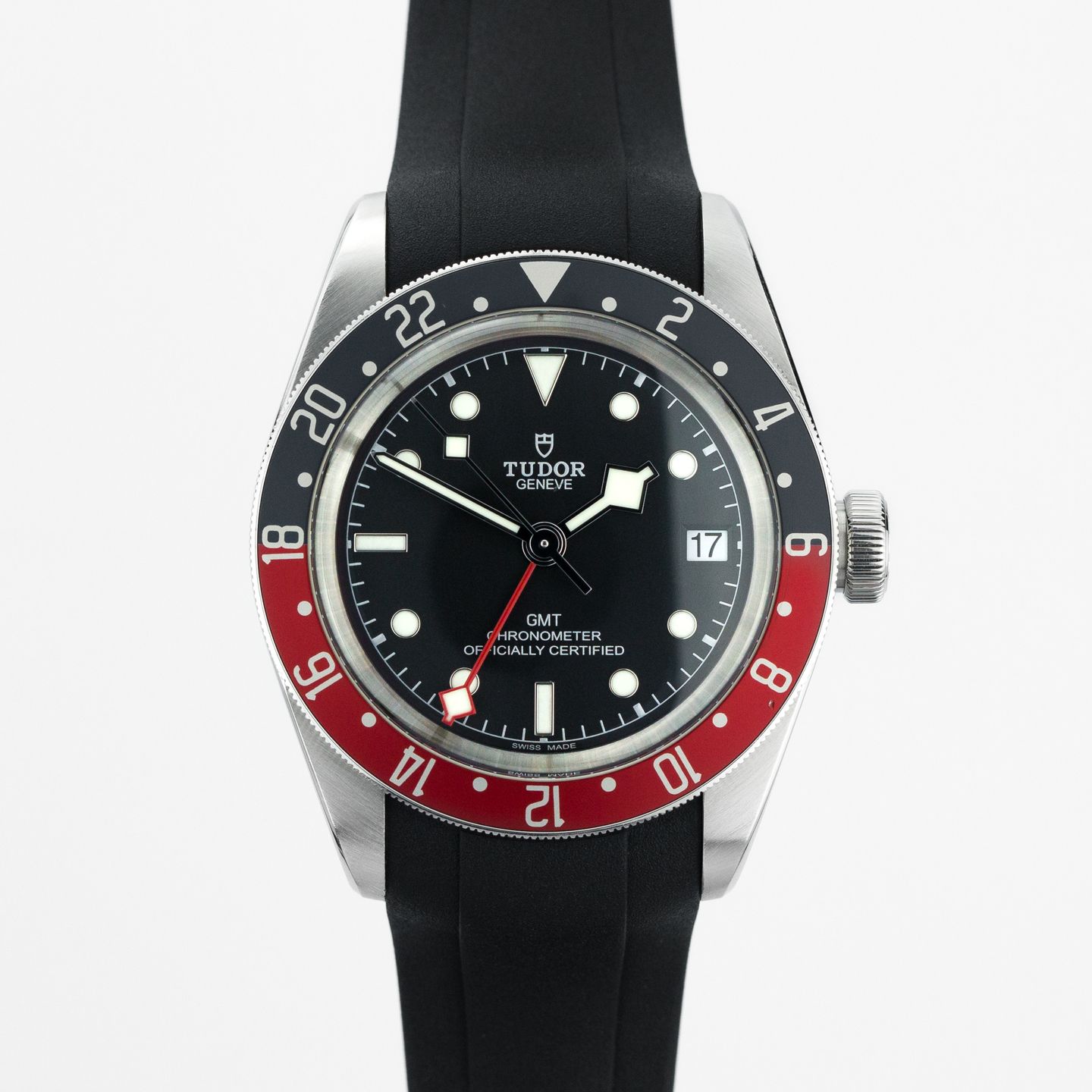 Tudor Black Bay GMT 79830RB (Unknown (random serial)) - Black dial 41 mm Steel case (1/8)