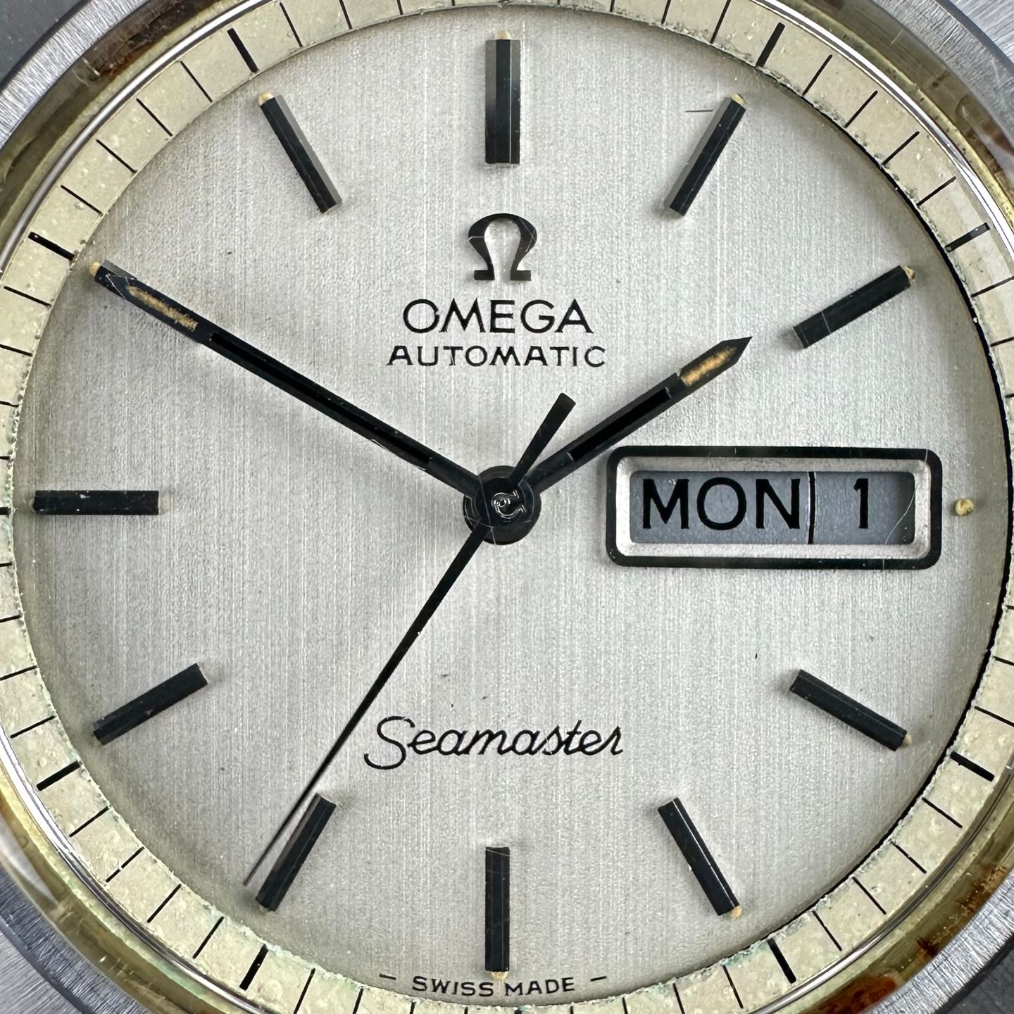 Omega Seamaster 166.064 (1970) - Wit wijzerplaat 39mm Staal (8/8)