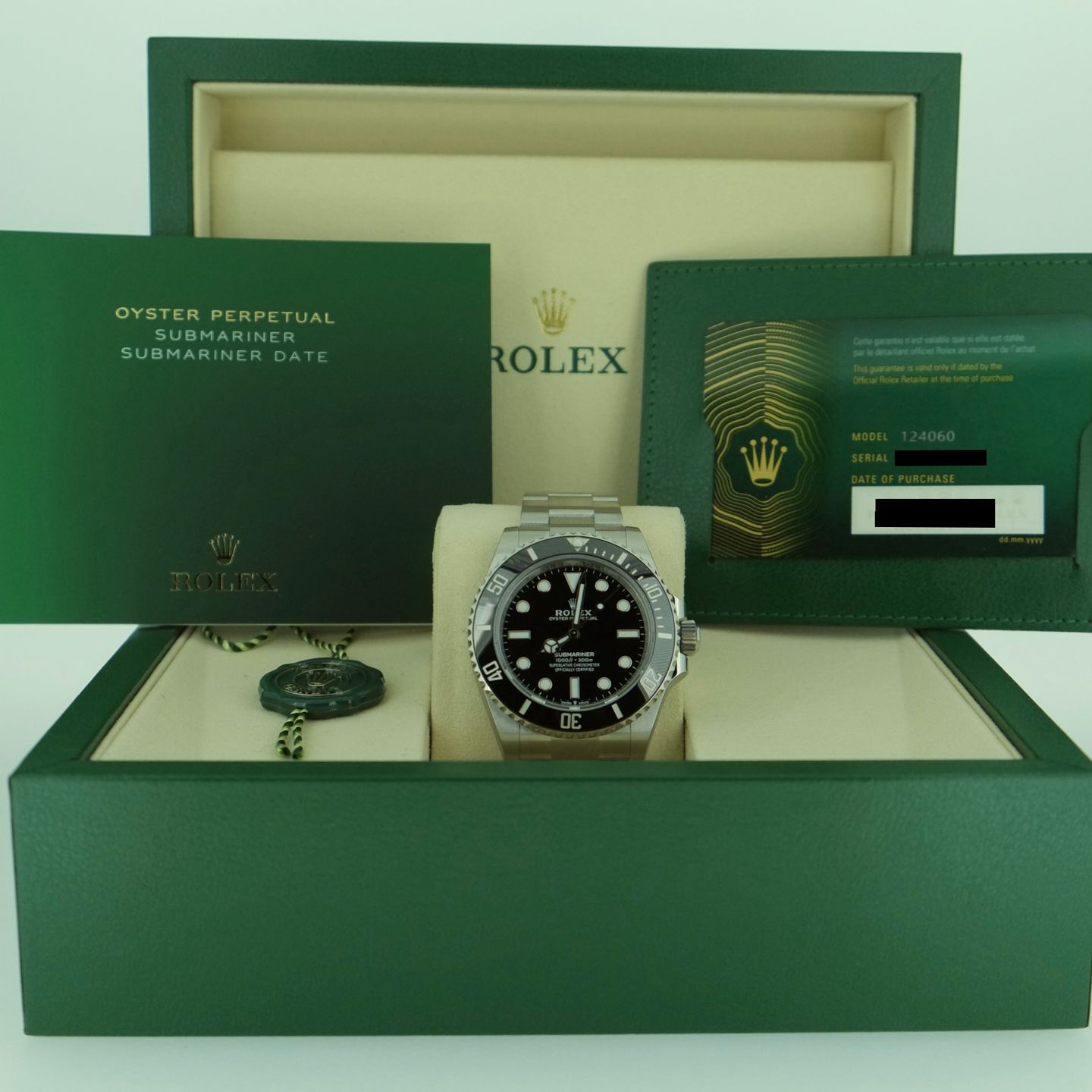 Rolex Submariner No Date 124060 (2025) - Black dial 41 mm Steel case (5/6)