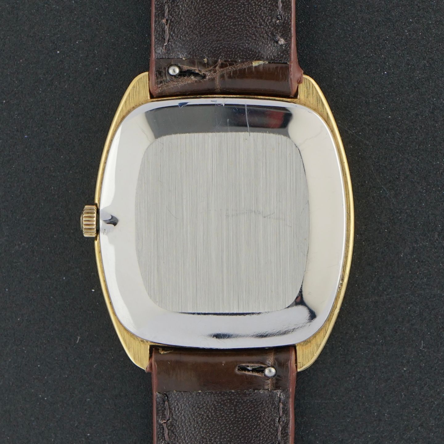 Omega De Ville 111.0139 (1975) - Gold dial 32 mm Gold/Steel case (3/8)