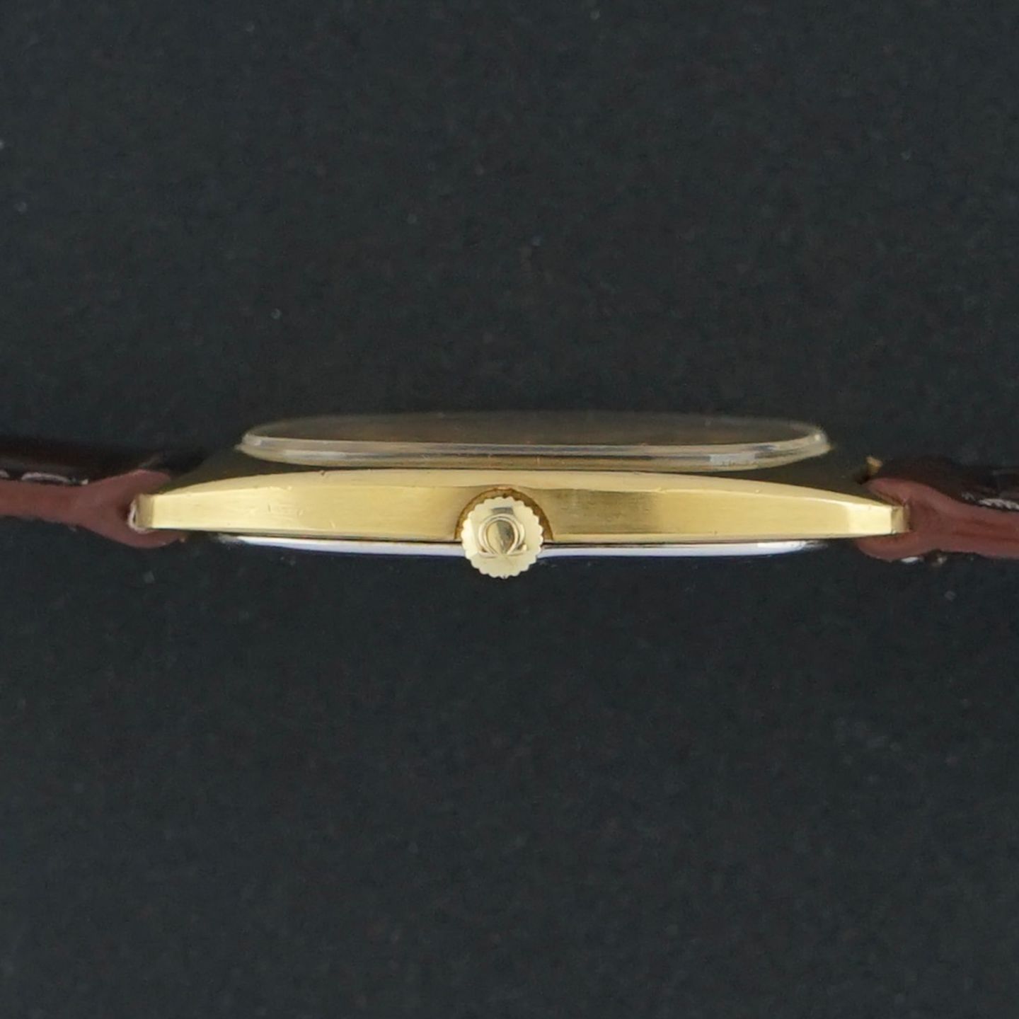 Omega De Ville 111.0139 (1975) - Gold dial 32 mm Gold/Steel case (4/8)