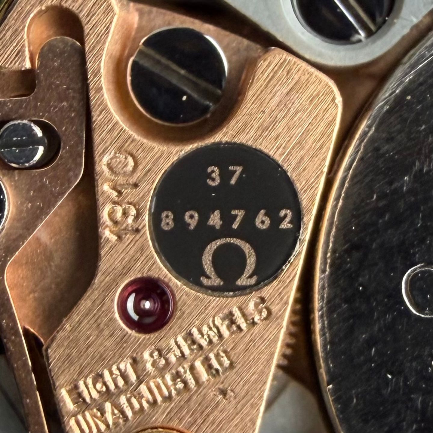 Omega Vintage 196.0058 (1973) - Grey dial 38 mm Steel case (4/8)