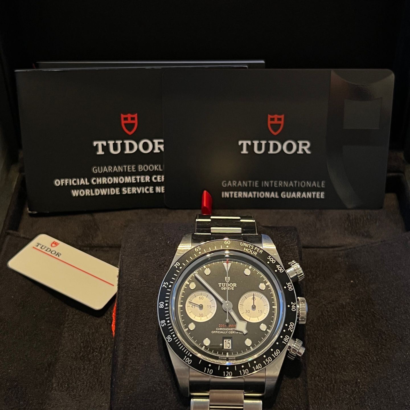 Tudor Black Bay Chrono 79360N (2023) - Black dial 41 mm Steel case (1/8)
