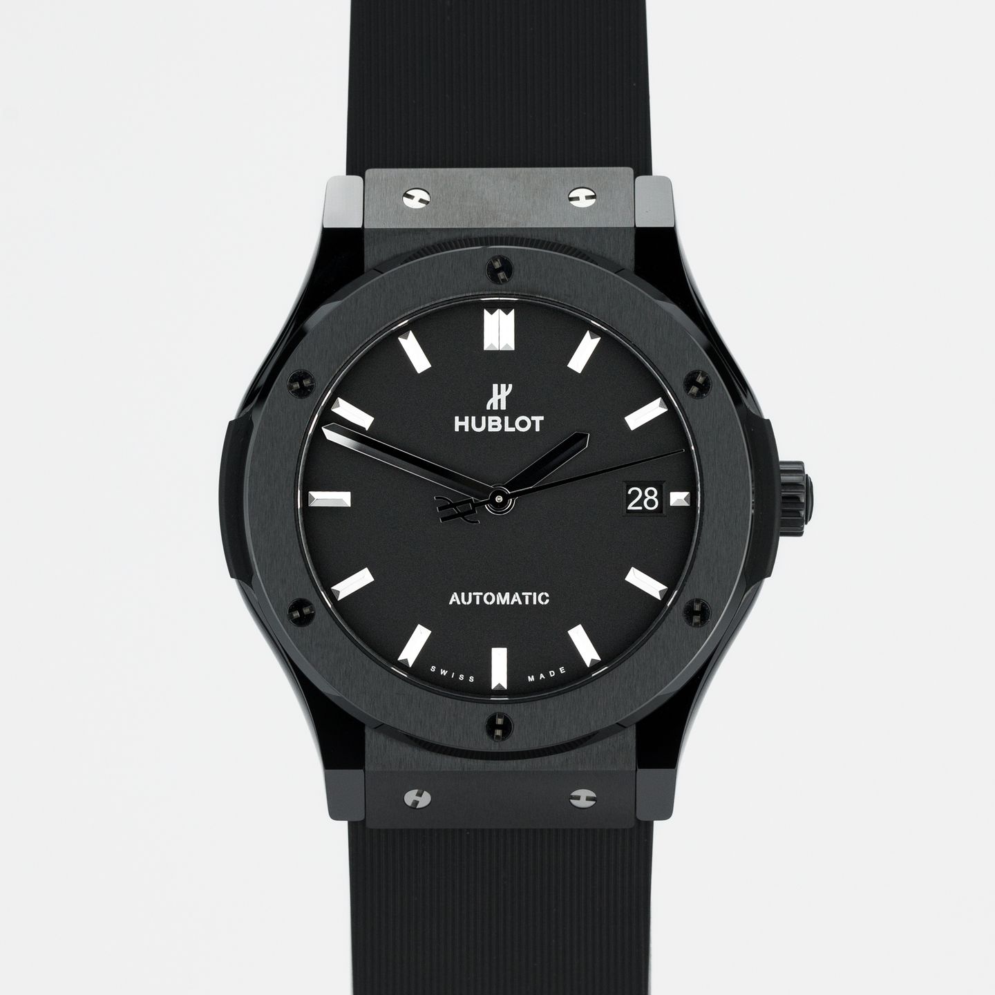 Hublot Classic Fusion 511.CM.1171.RX (2023) - Black dial 45 mm Ceramic case (1/8)