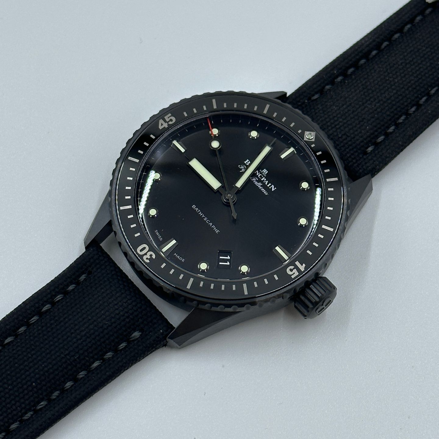 Blancpain Fifty Fathoms Bathyscaphe 5000-0130-B52A - (2/7)