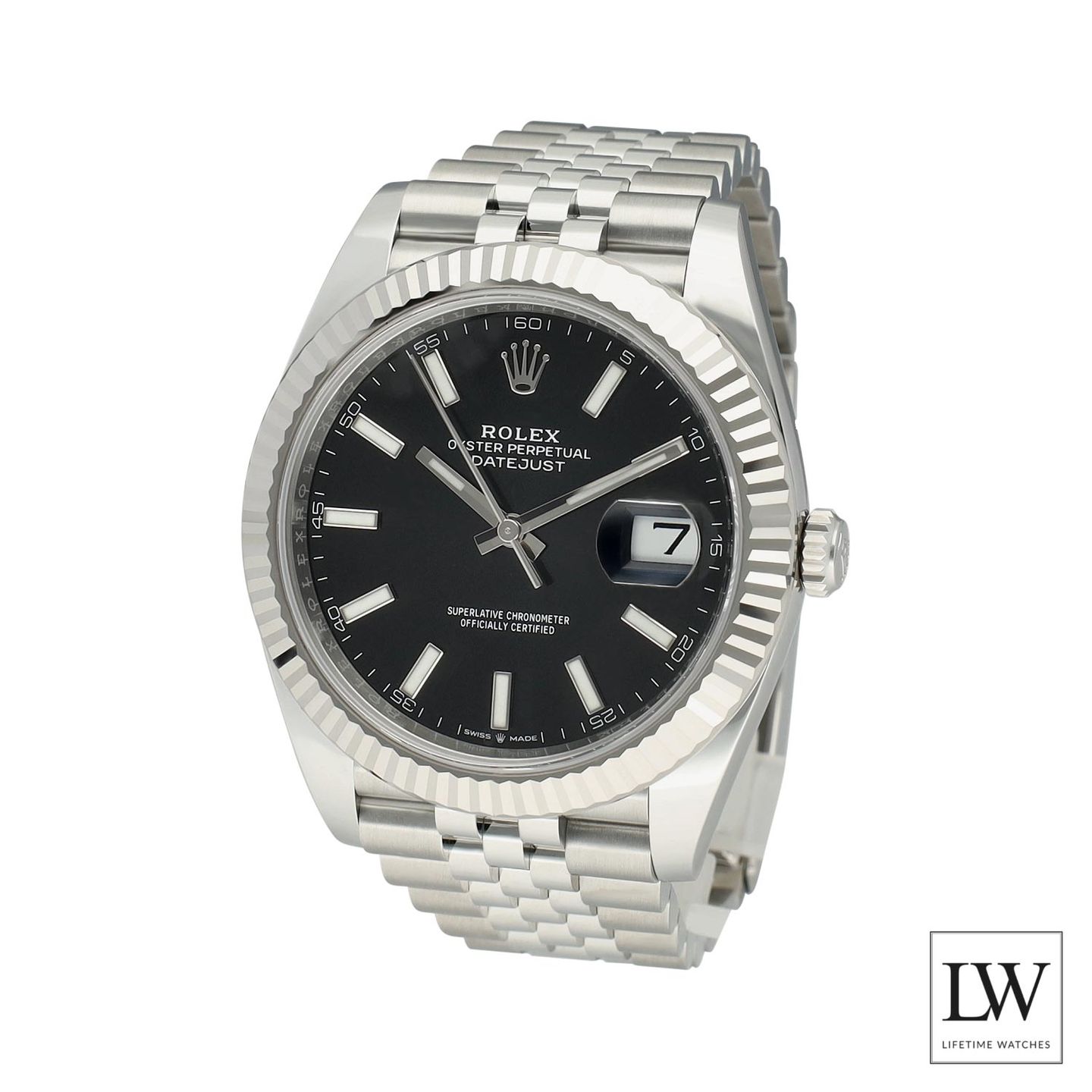 Rolex Datejust 41 126334 (2026) - Zwart wijzerplaat 41mm Staal (4/8)
