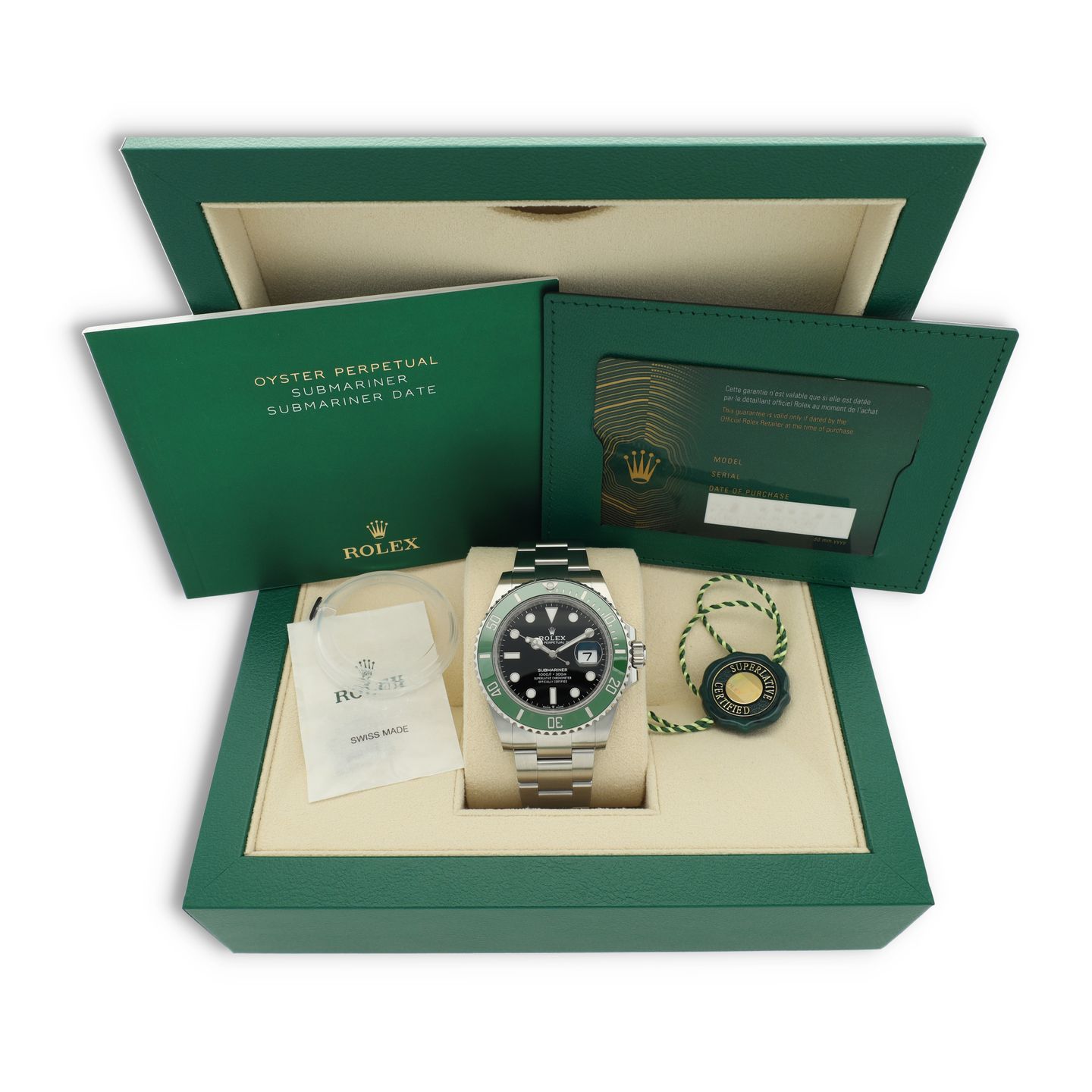 Rolex Submariner Date 126610LV (2023) - Zwart wijzerplaat 41mm Staal (8/8)