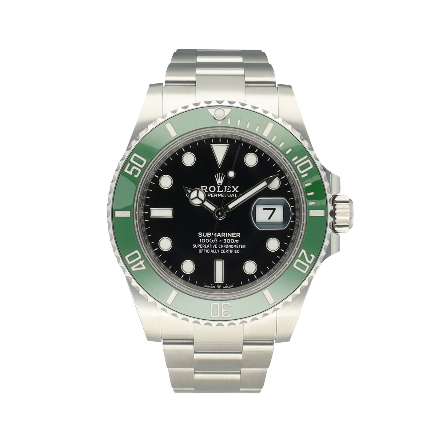 Rolex Submariner Date 126610LV (2023) - Zwart wijzerplaat 41mm Staal (3/8)