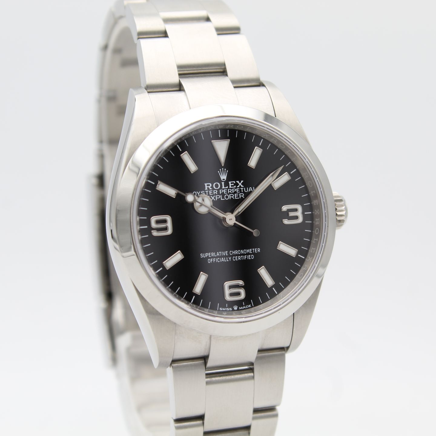 Rolex Explorer 124270 (2024) - 36mm Staal (2/8)