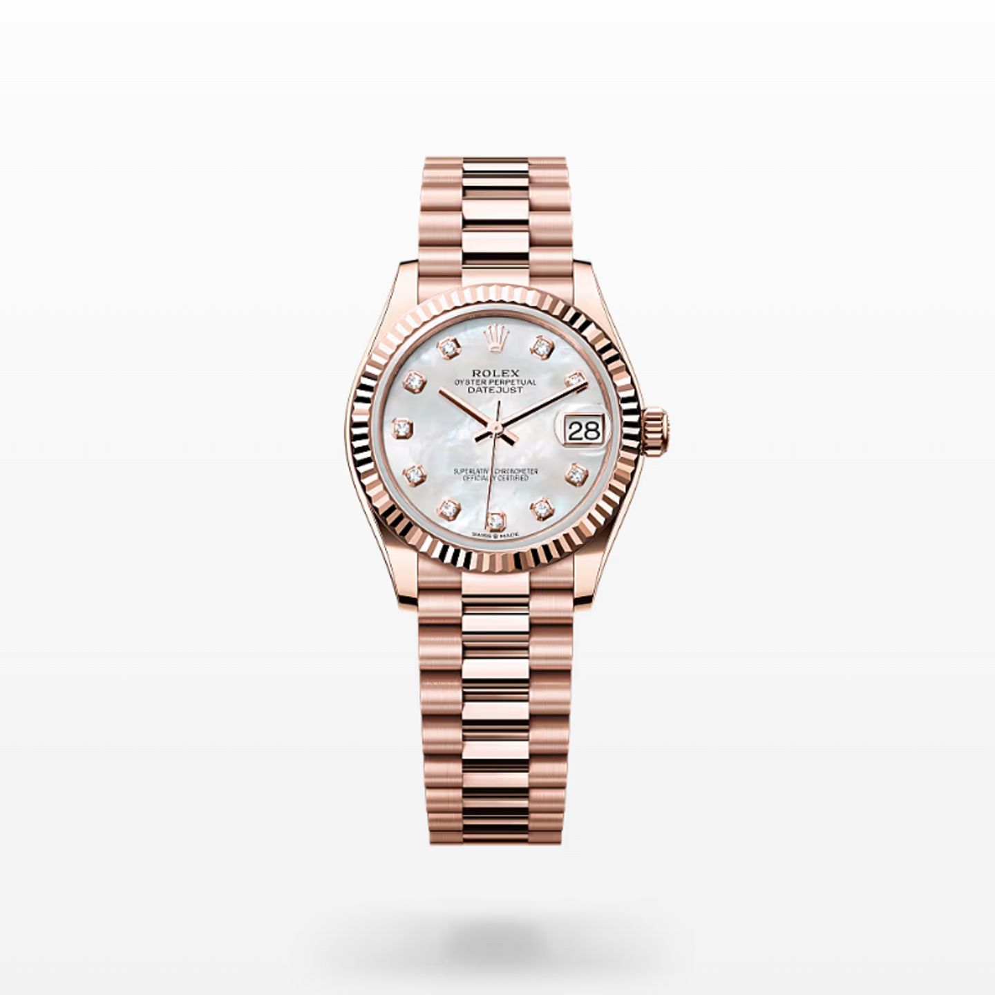 Rolex Datejust 31 278275 (2024) - Parelmoer wijzerplaat 31mm Roségoud (1/1)