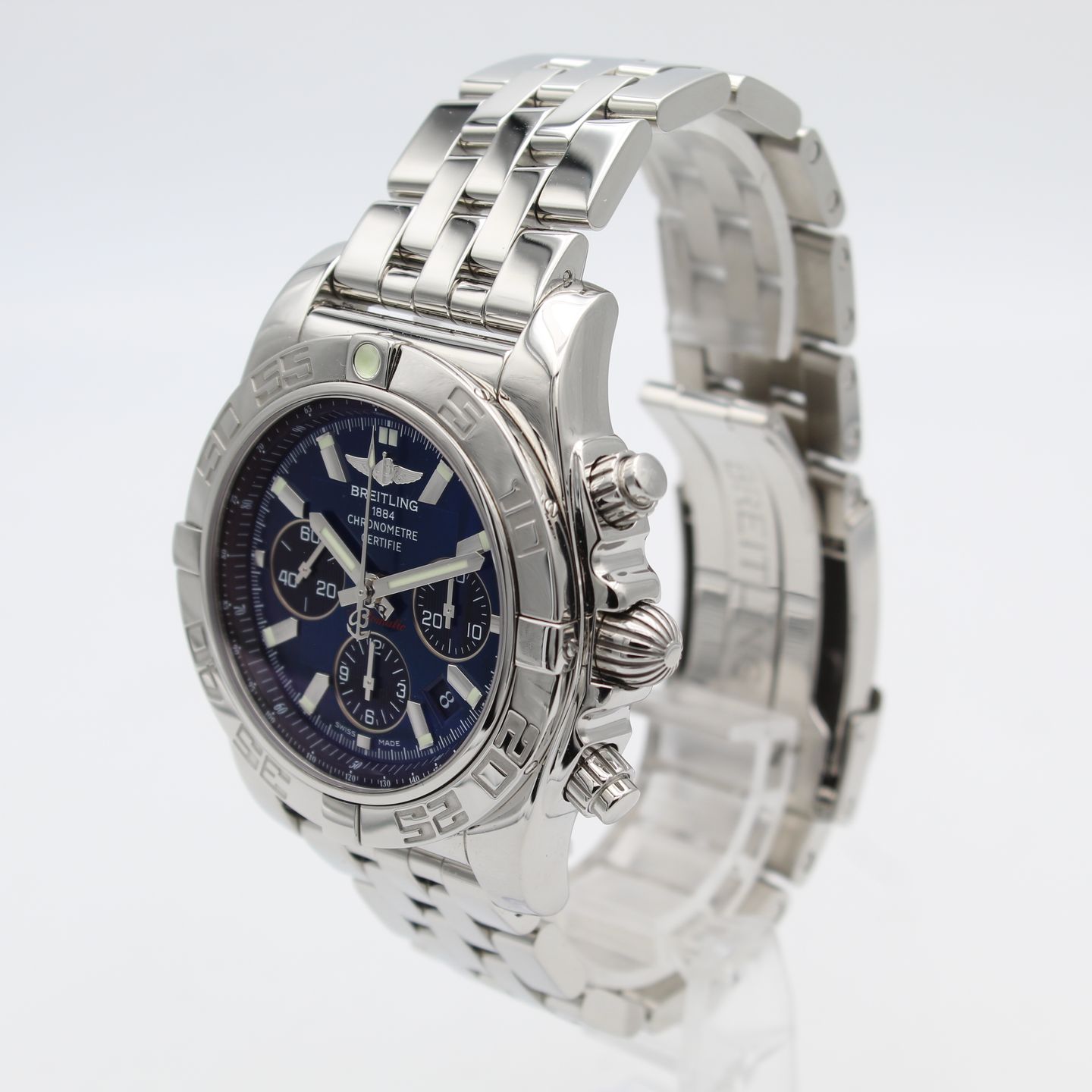 Panerai Luminor Base Logo PAM01086 (2021) - Zwart wijzerplaat 44mm Staal (3/8)