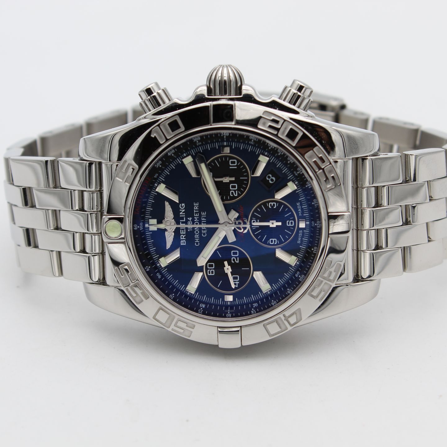 Panerai Luminor Base Logo PAM01086 (2021) - Zwart wijzerplaat 44mm Staal (5/8)