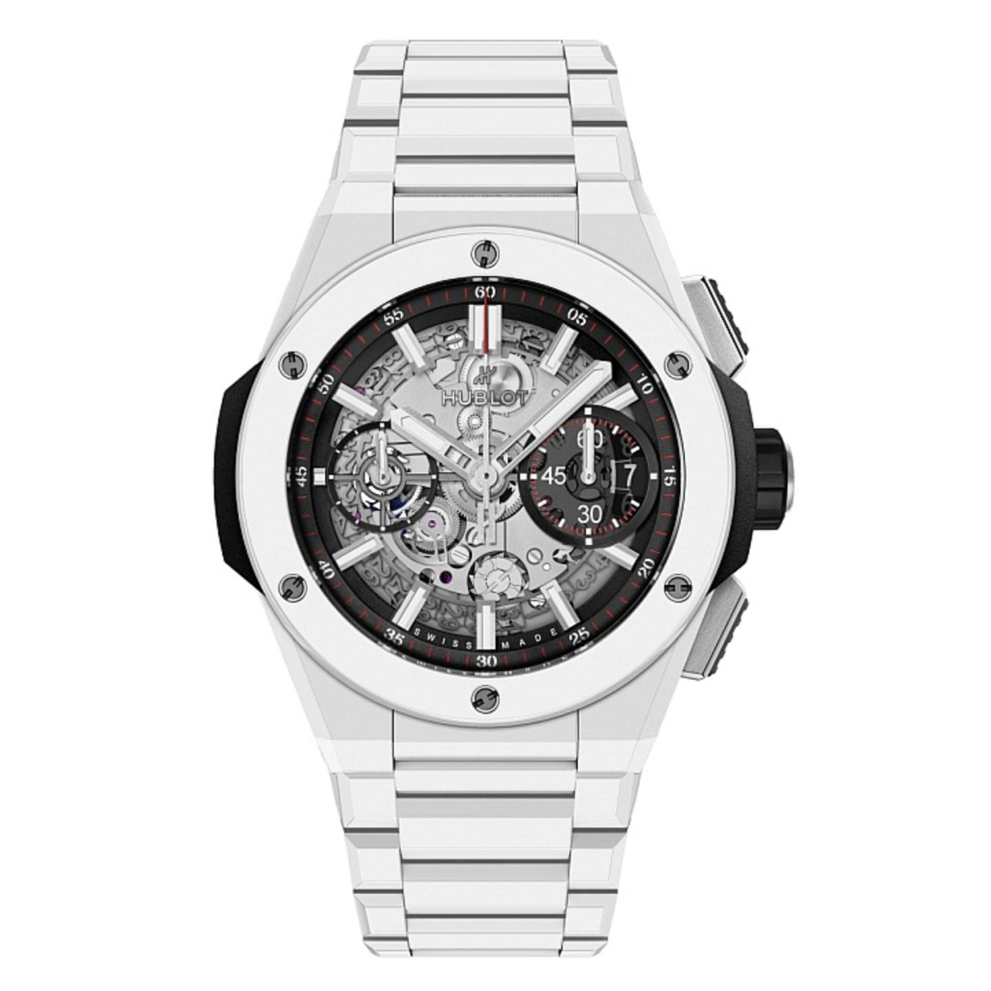 Hublot Big Bang 451.HX.1123.HX (2023) - Transparant wijzerplaat 42mm Keramiek (1/1)