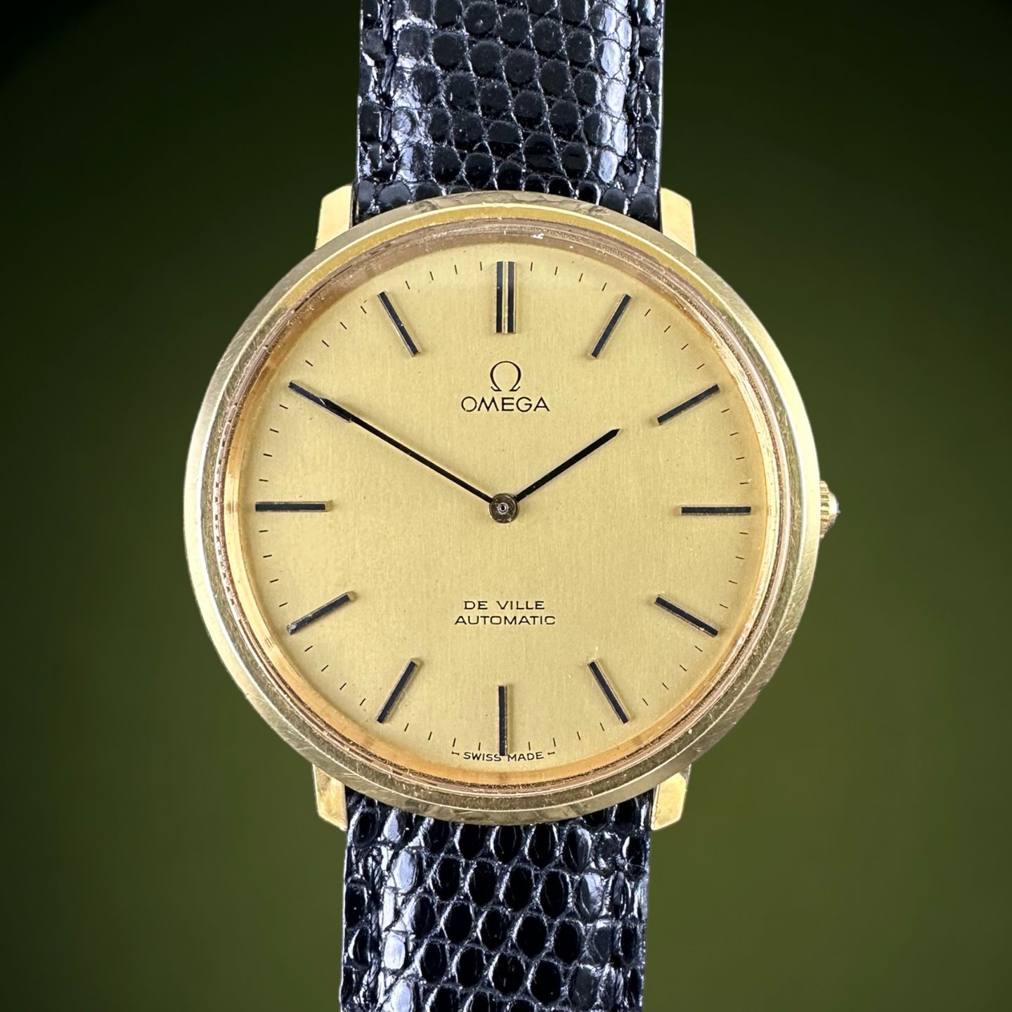 Omega De Ville 151.0039 (1966) - Gold dial 36 mm Gold/Steel case (1/8)