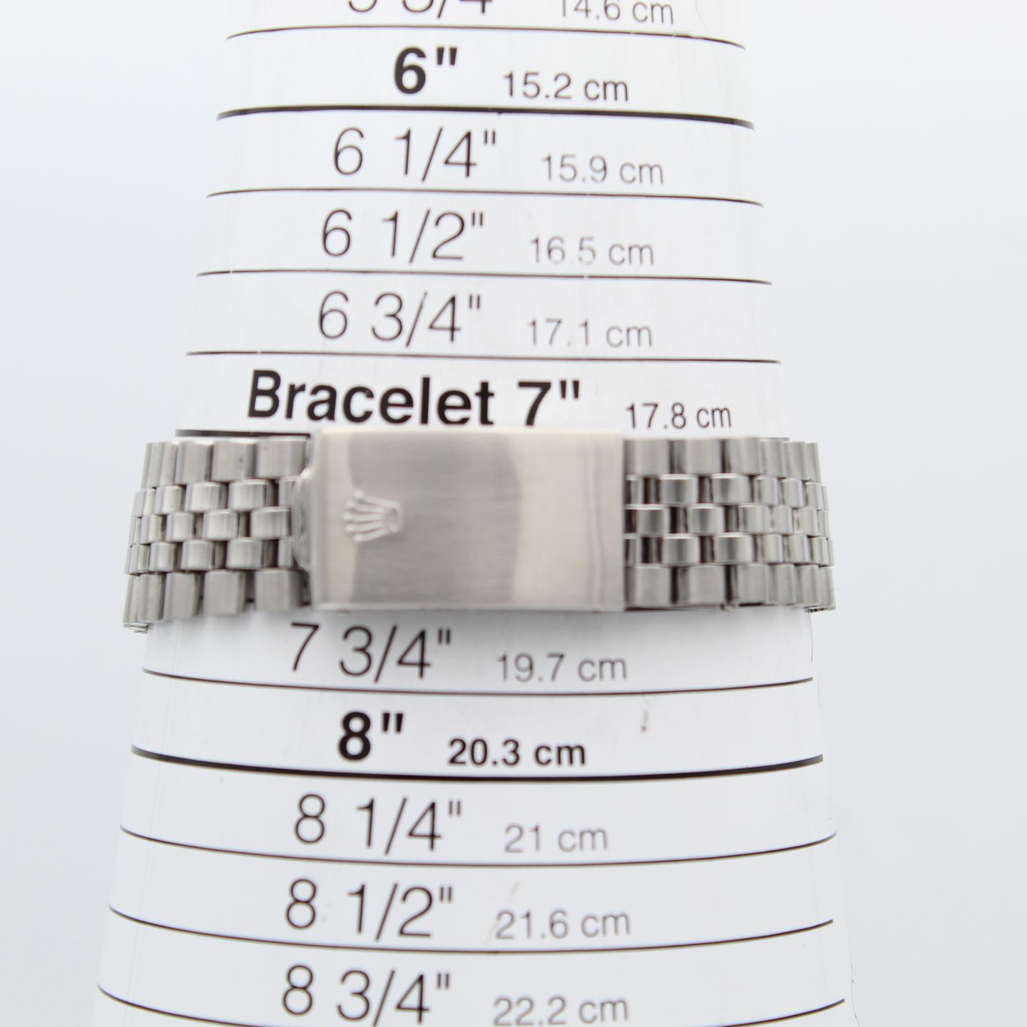 Rolex Datejust 36 1601 (1973) - Silver dial 36 mm Steel case (7/8)