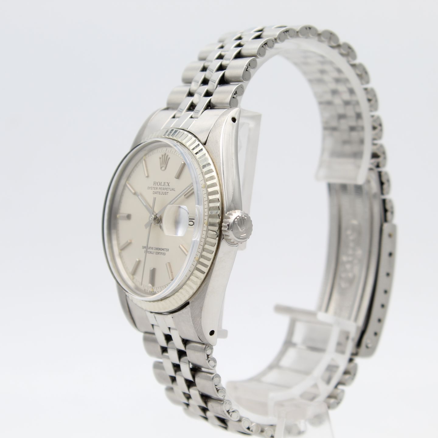 Rolex Datejust 36 1601 (1973) - Silver dial 36 mm Steel case (3/8)