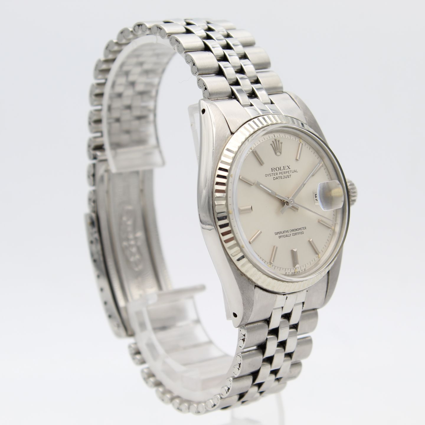 Rolex Datejust 36 1601 (1973) - Silver dial 36 mm Steel case (2/8)