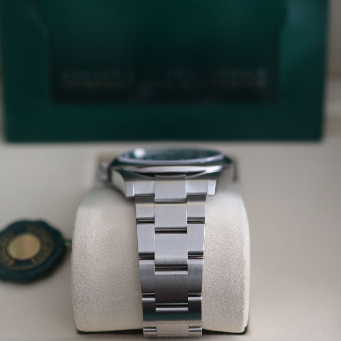 Rolex Oyster Perpetual 41 134300 (2025) - Blue dial 41 mm Steel case (7/8)