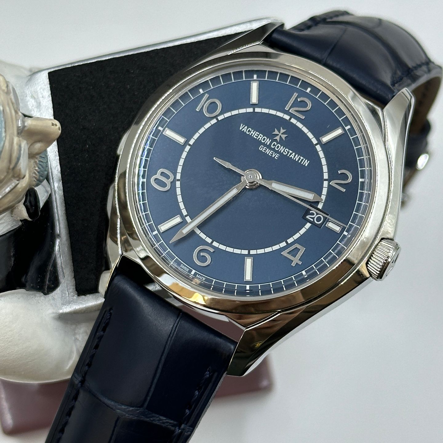 Vacheron Constantin Fiftysix 4600E/000A-B487 (2022) - Blue dial 40 mm Steel case (1/8)