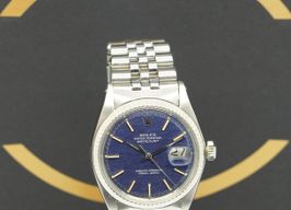 Rolex Datejust 1601 (1971) - Blauw wijzerplaat 36mm Staal