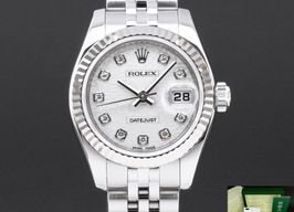 Rolex Lady-Datejust 179174 (2006) - Silver dial 26 mm Steel case