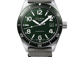 Glashütte Original SeaQ 1-39-11-13-83-34 (2024) - Green dial 40 mm Steel case