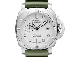 Panerai Luminor Submersible PAM01226 (2024) - Wit wijzerplaat 44mm Staal