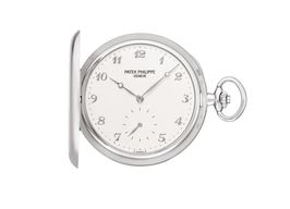 Patek Philippe Pocket watch 980G-010 (2025) - Silver dial 48 mm White Gold case