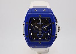 Hublot Spirit of Big Bang 641.EX.5129.LR (2021) - Blauw wijzerplaat 42mm Keramiek