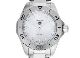 TAG Heuer Aquaracer Lady WBP1416.BA0622 (2025) - Wit wijzerplaat 30mm Staal