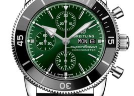 Breitling Superocean Heritage A13313121L1S1 (2026) - Groen wijzerplaat 44mm Staal