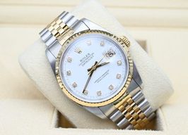 Rolex Datejust 36 16233 (1992) - White dial 36 mm Gold/Steel case