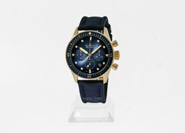 Blancpain Fifty Fathoms Bathyscaphe 5200-3640-O52B (2024) - Blue dial 43 mm Red Gold case