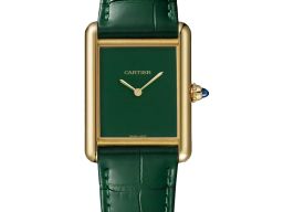 Cartier Tank Louis Cartier WGTA0191 (2025) - Green dial 26 mm Yellow Gold case