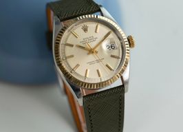 Rolex Datejust 1601 (Onbekend (willekeurig serienummer)) - Zilver wijzerplaat 36mm Goud/Staal