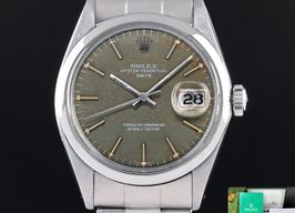 Rolex Oyster Perpetual Date 1500 (1969) - Bruin wijzerplaat 34mm Staal