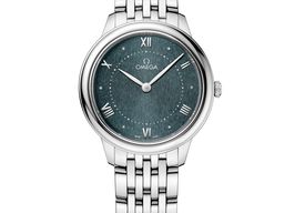 Omega De Ville 434.10.30.60.10.001 (2025) - Turquoise wijzerplaat 30mm Staal