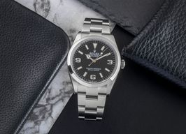 Rolex Explorer 124270 (Unknown (random serial)) - Black dial 36 mm Steel case