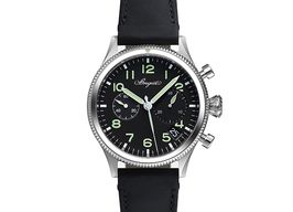 Breguet Type XX - XXI - XXII 2057ST/92/3WU (2026) - Black dial 42 mm Steel case