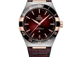 Omega Constellation 131.23.41.21.11.001 (2025) - Red dial 41 mm Steel case