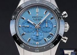 Zenith Chronomaster Sport 03.3105.3600/52.M3100 (2022) - Blue dial 41 mm Steel case